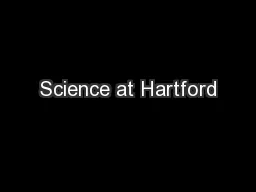 Science at Hartford