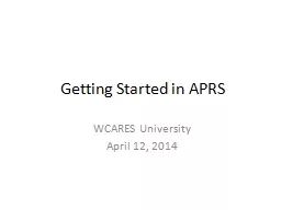 Getting Started in APRS