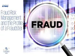 Fraud Risk