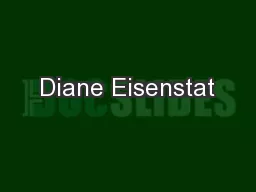 Diane Eisenstat