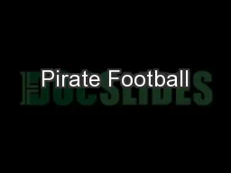 Pirate Football