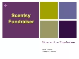 How to do a Fundraiser