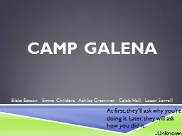 Camp Galena