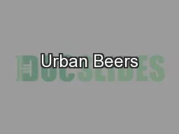Urban Beers