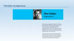 “The Father” by Hugh Garner