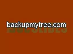 backupmytree.com