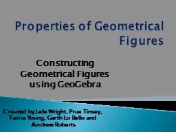 Properties of Geometrical Figures