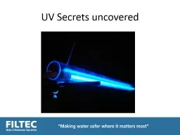 UV for Operators