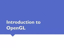 Basic Program with OpenGL and GLUT