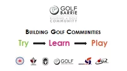 Building Golf Communities