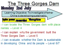 The Three Gorges Dam