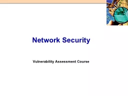 Vulnerability Assessment Course