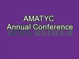 AMATYC Annual Conference