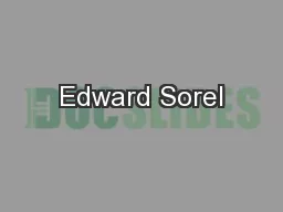 Edward Sorel