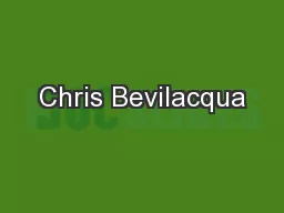 Chris Bevilacqua
