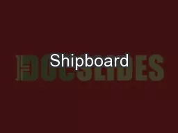 Shipboard