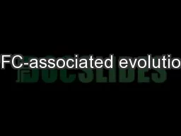 PFC-associated evolution
