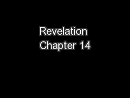Revelation Chapter 14
