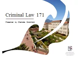 Criminal Law 171