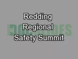 Redding Regional Safety Summit