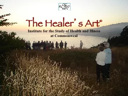 THE HEALER’S ART