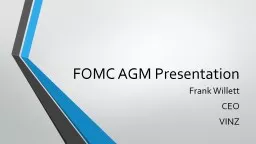 FOMC AGM Presentation