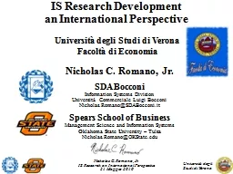 IS Research Development
