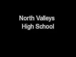 North Valleys High School