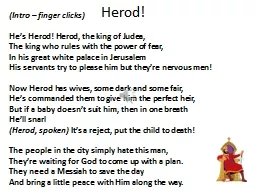 Herod!