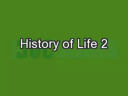 History of Life 2