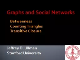 Graphs and Social Networks