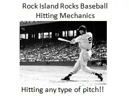 Rock Island Rocks Baseball