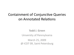 Containment of Conjunctive Queries on Annotated Relations