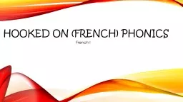 Hooked on (French) Phonics