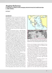 Aegina Kolonna A case study on resilience within chan