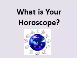 What is Your Horoscope?