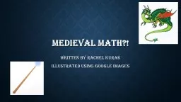 Medieval Math?!