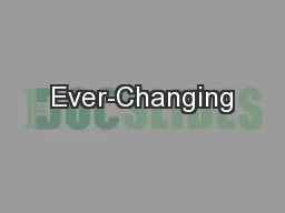 Ever-Changing