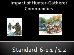 Impact of Hunter-Gatherer