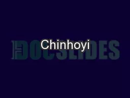 Chinhoyi