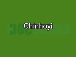 Chinhoyi