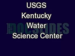 USGS Kentucky Water Science Center