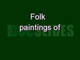 Folk  paintings of