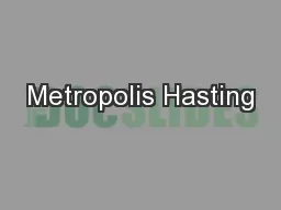 Metropolis Hasting