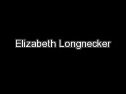 Elizabeth Longnecker