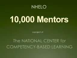 10,000 Mentors