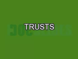 TRUSTS