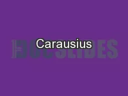 Carausius