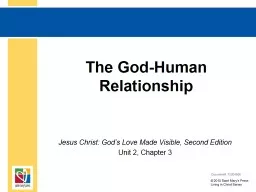 The God-Human Relationship