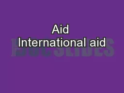 Aid International aid